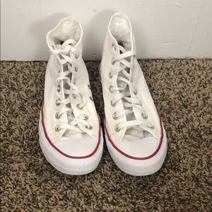 White high top converse